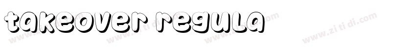 Takeover Regula字体转换